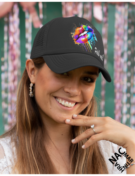 Kšiltovka polib mi černá