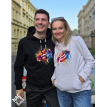 Bílá Unisex Mikina Polib mi ! vel. XS