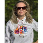 Bílá Unisex Mikina Polib mi ! vel. XXL