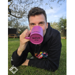 Hrníček třpytivý fialový Nečum